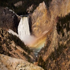 Rainbow at Lower Falls