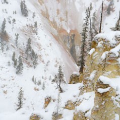 Winter in Grand Canyon of the Yellowstone